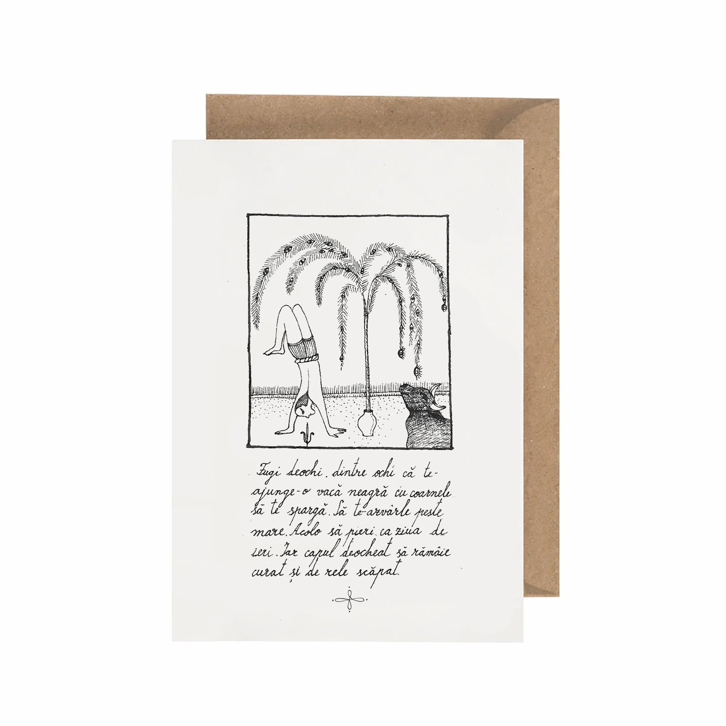 Fugi deochi, dintre ochi, Colecția Proverbe Românești Ilustrate