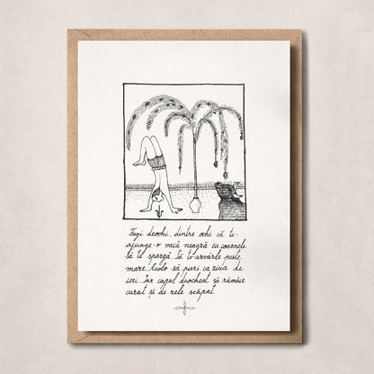 Fugi deochi, dintre ochi, Colecția Proverbe Românești Ilustrate