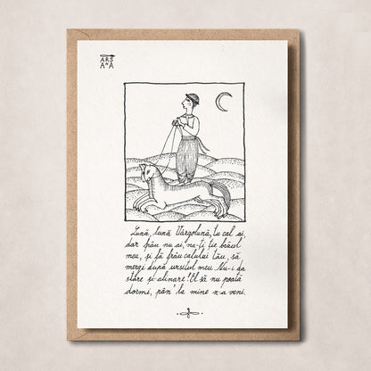 Lună, lună, Vârgolună, Colecția Proverbe Românești Ilustrate