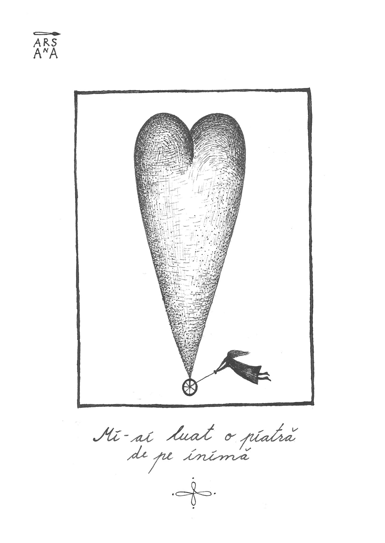 Mi-ai luat o piatră de pe inimă, Colecția Proverbe Românești Ilustrate