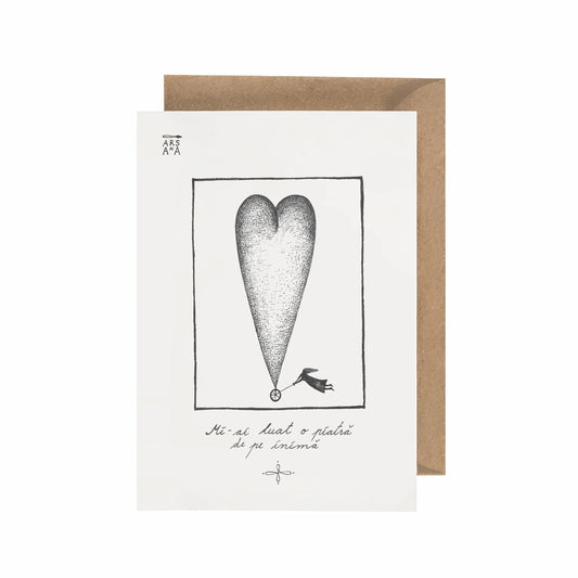 Mi-ai luat o piatră de pe inimă, Colecția Proverbe Românești Ilustrate