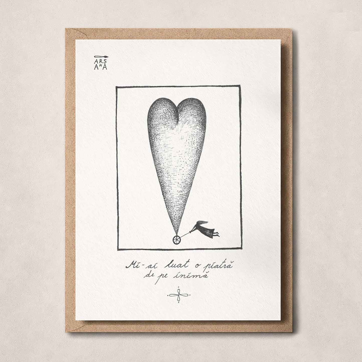 Mi-ai luat o piatră de pe inimă, Colecția Proverbe Românești Ilustrate