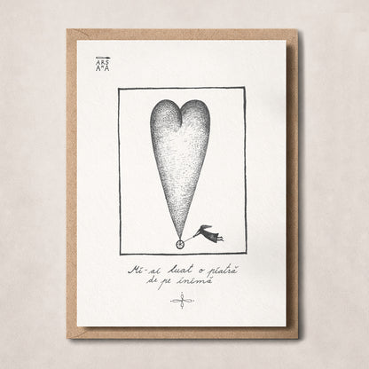 Mi-ai luat o piatră de pe inimă, Colecția Proverbe Românești Ilustrate