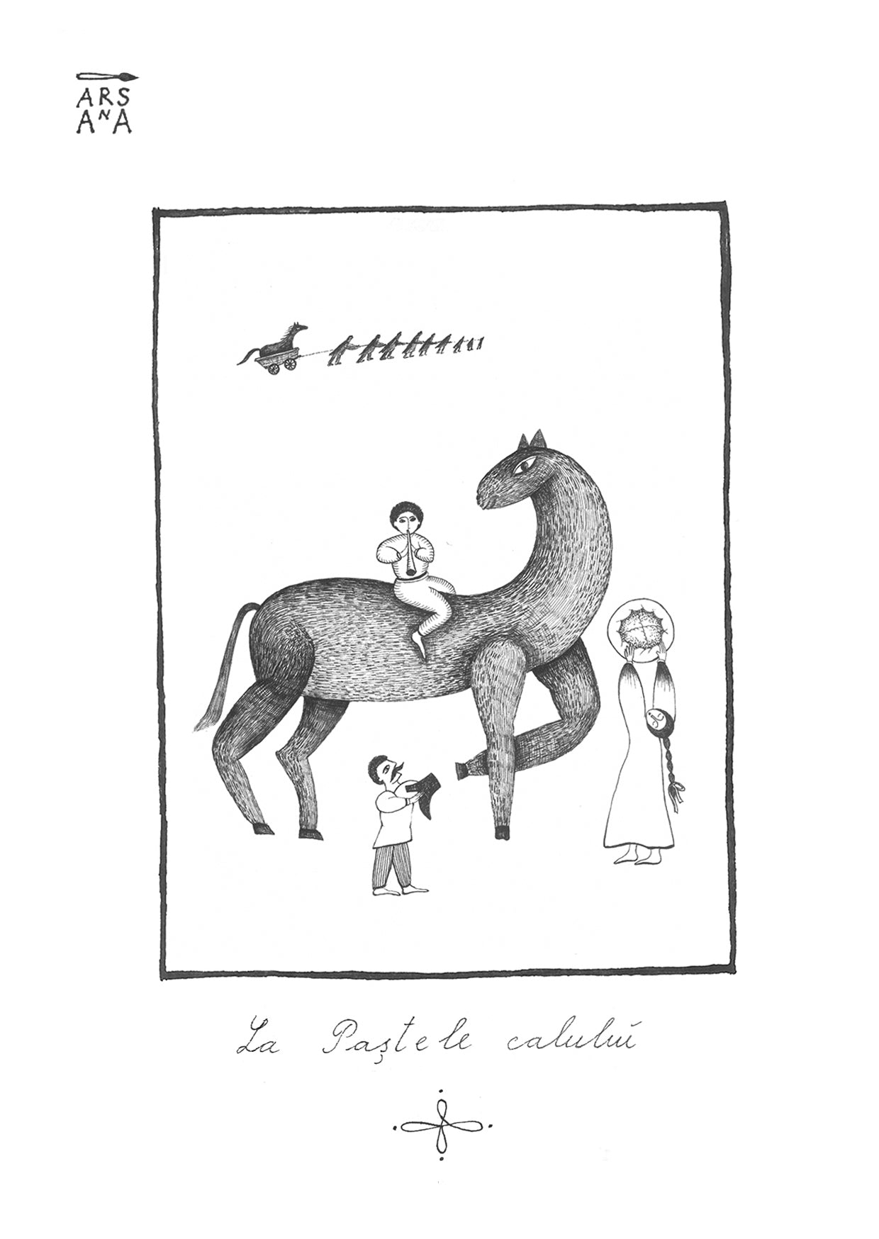 La Paștele calului, Colecția Proverbe Românești Ilustrate