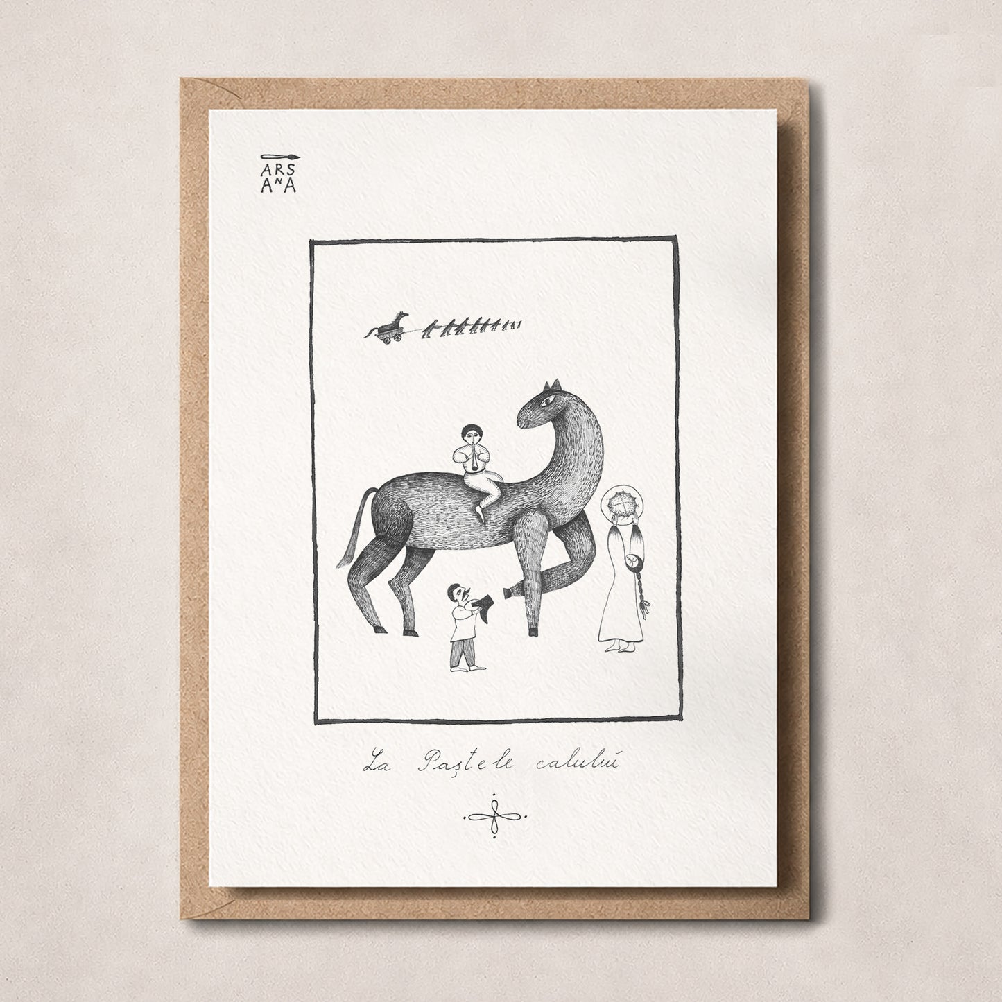 La Paștele calului, Colecția Proverbe Românești Ilustrate