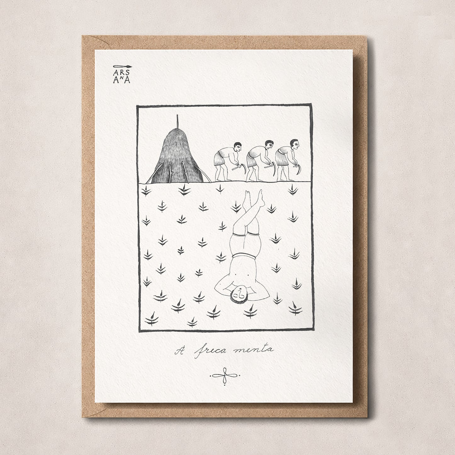 A freca menta, Colecția Proverbe Românești Ilustrate