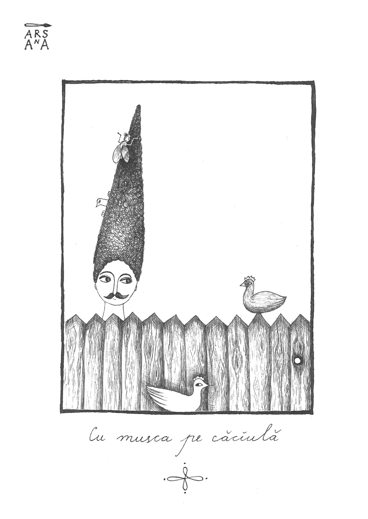 Cu musca pe căciulă, Colecția Proverbe Românești Ilustrate