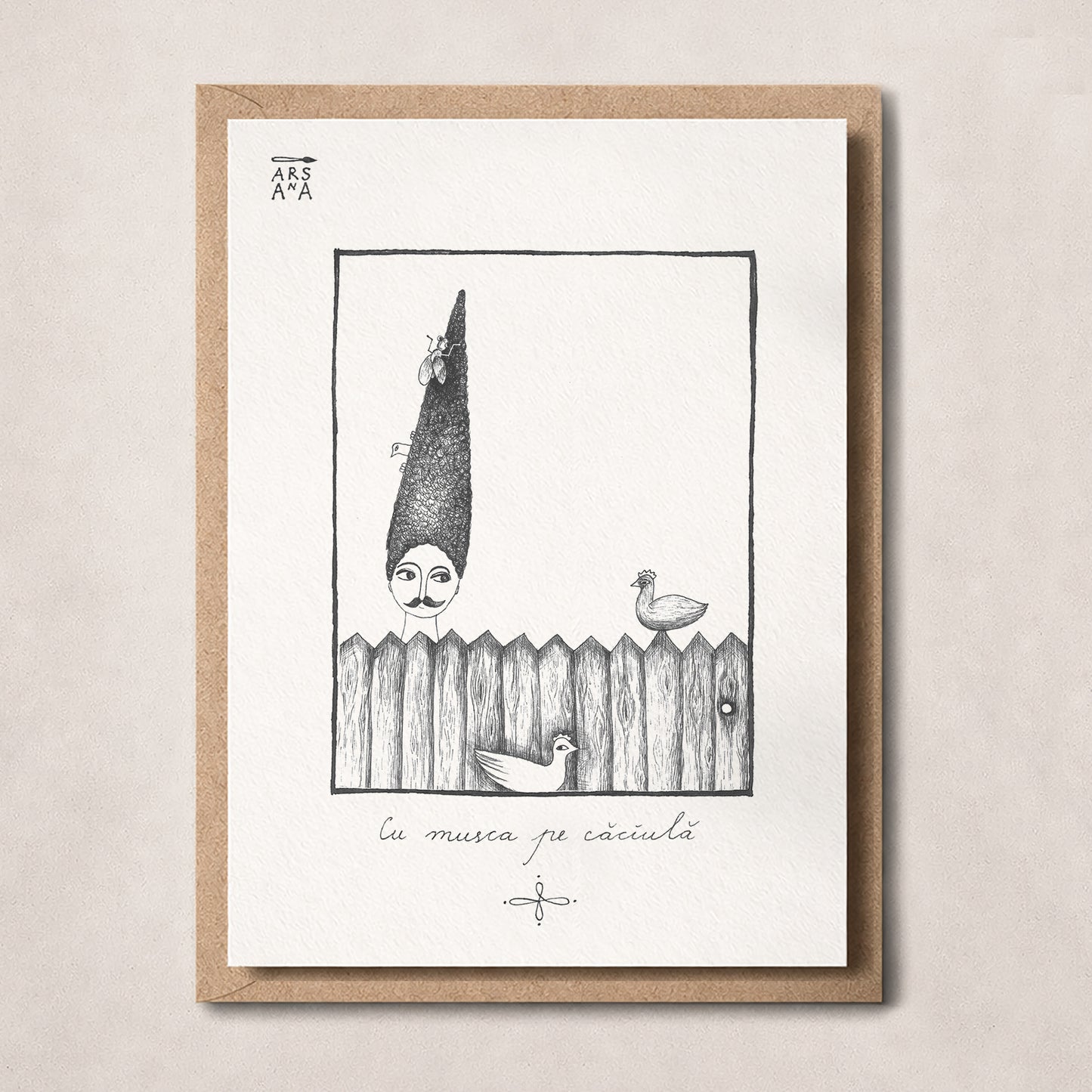 Cu musca pe căciulă, Colecția Proverbe Românești Ilustrate