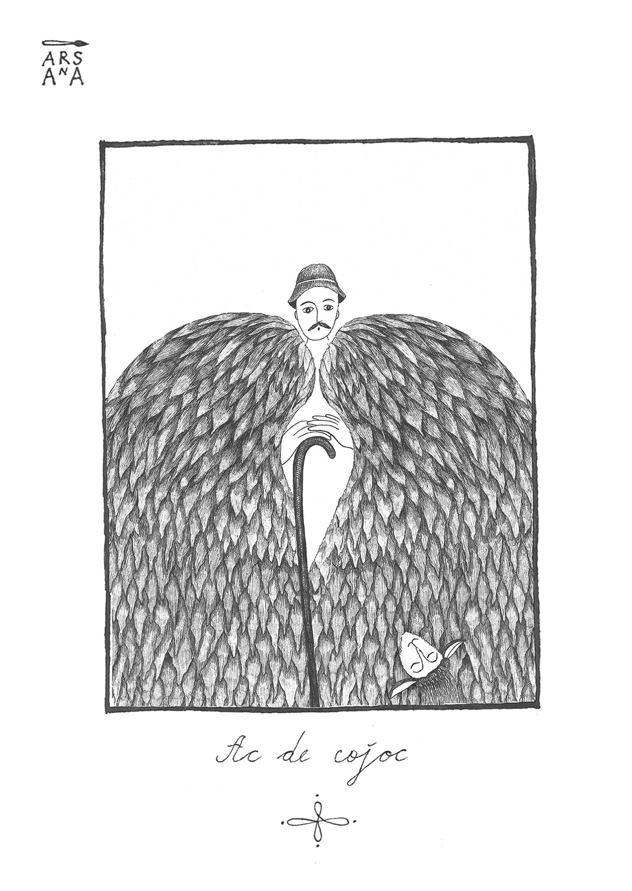 Ac de cojoc, Colecția Proverbe Românești Ilustrate