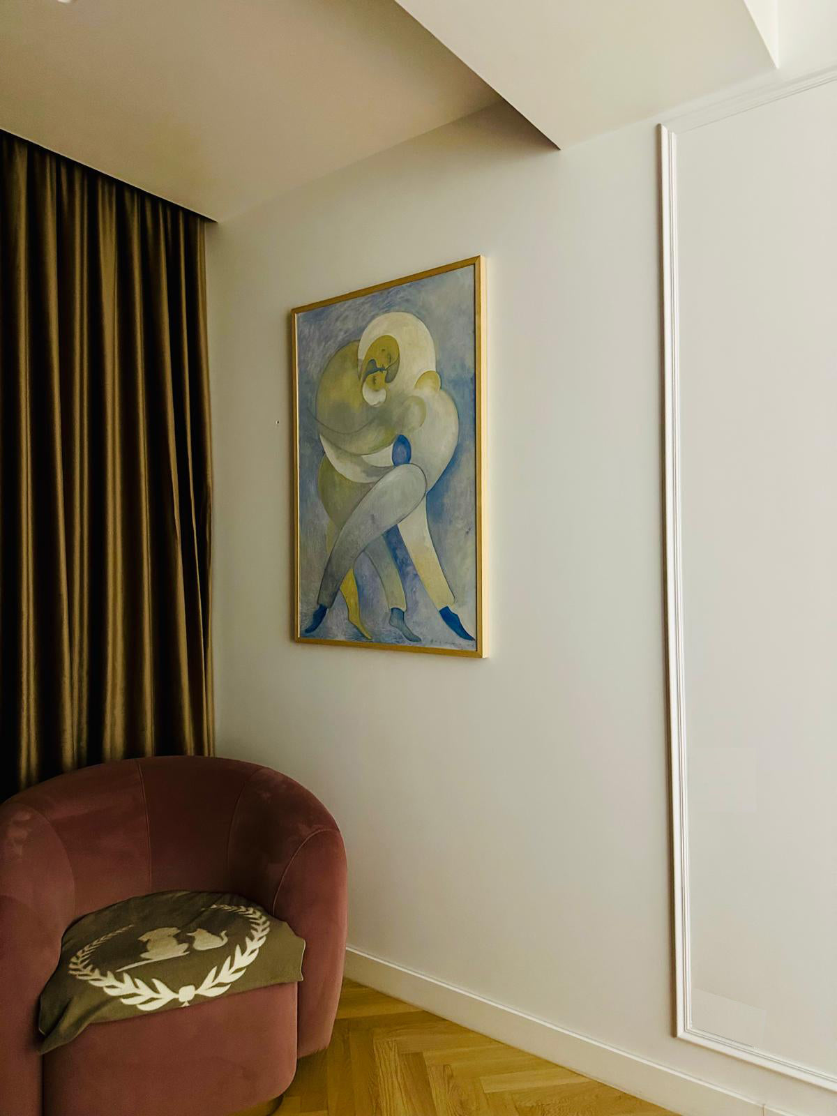Lovers, oil painting