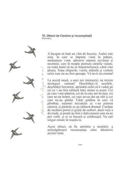 VI. Object of Gratitude and Appreciation, Objects of Covenant Collection