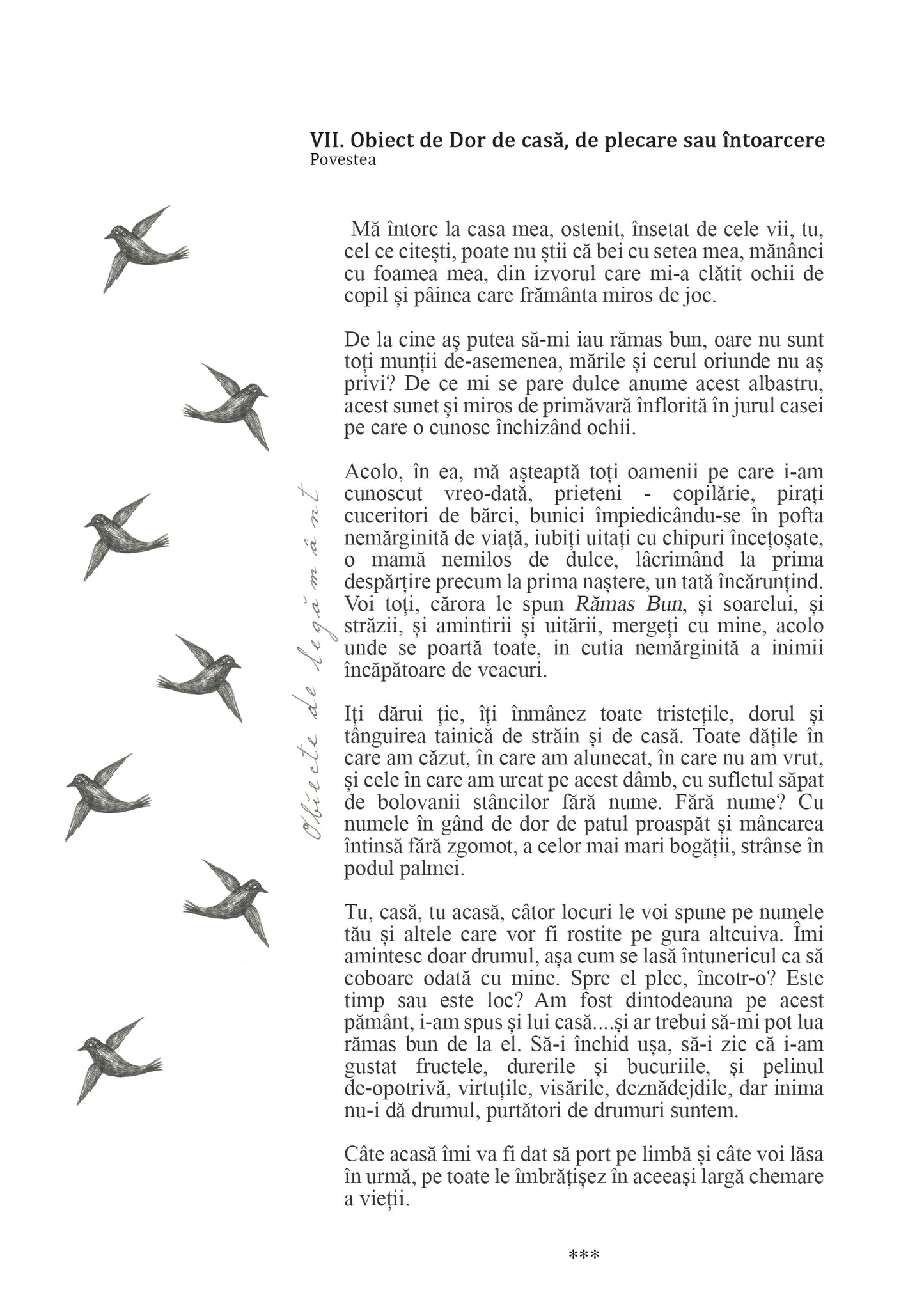 VII. Object of Longing for Home, Objects of Covenant Collection