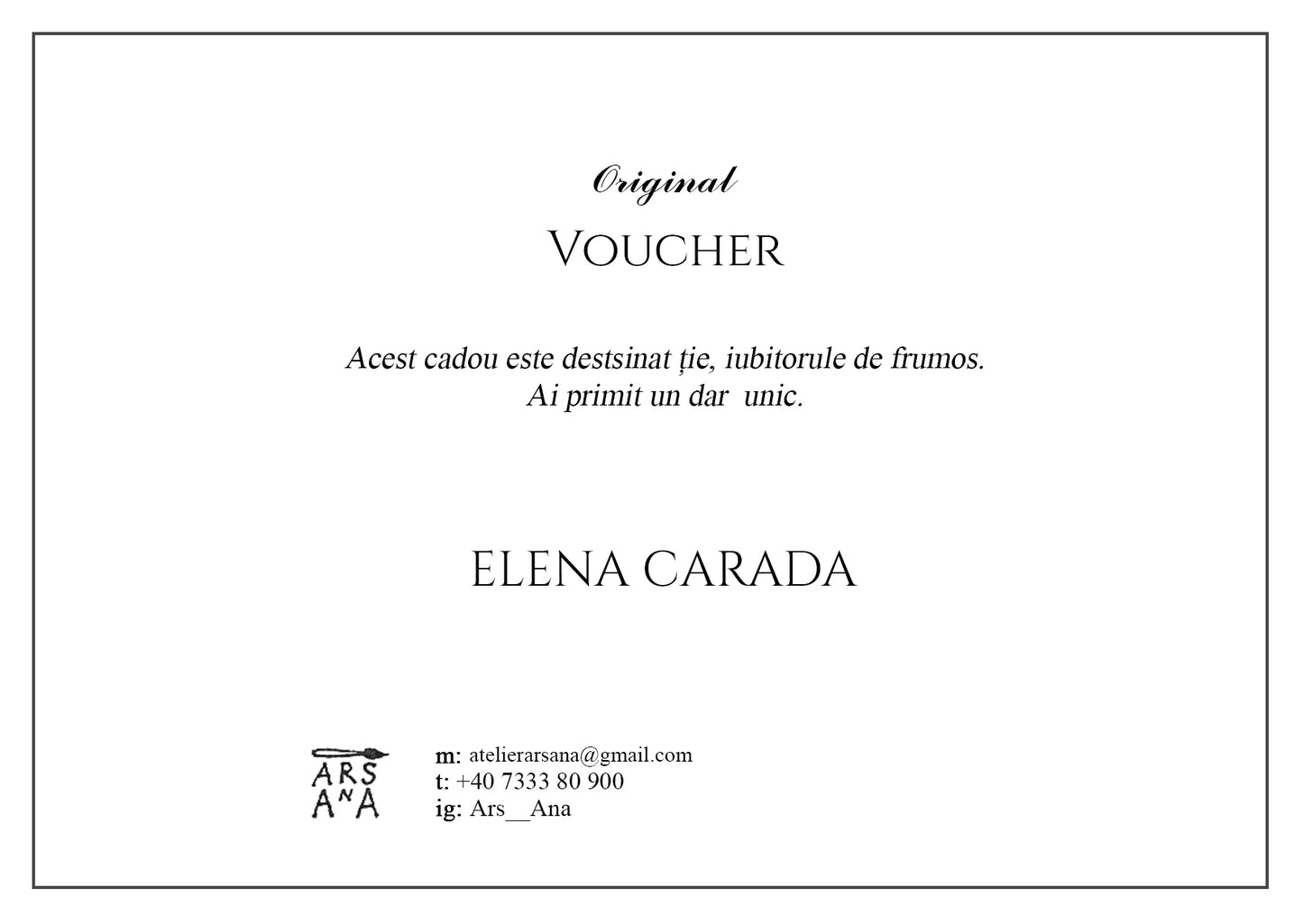 Gift Voucher