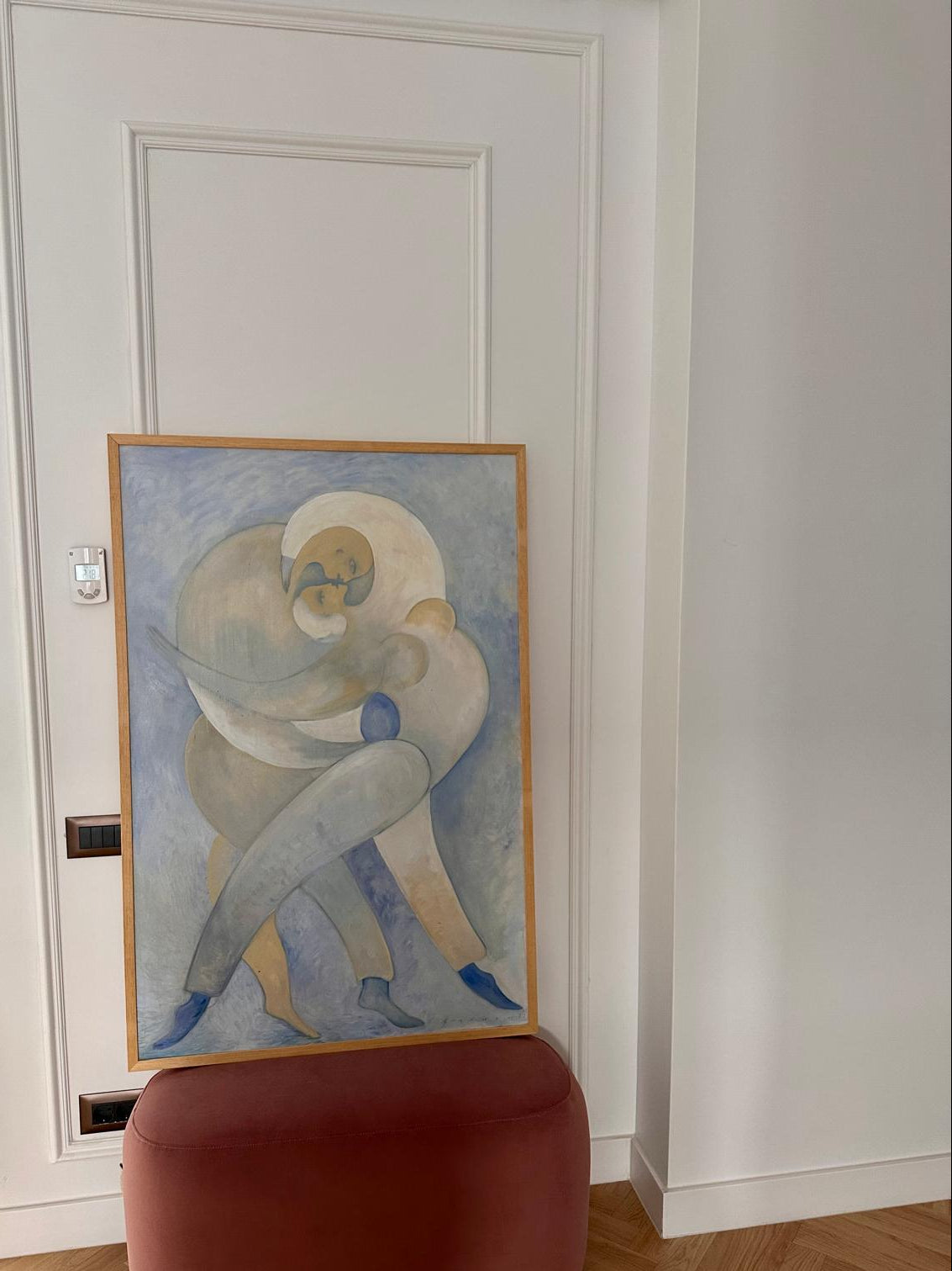 Lovers, oil painting