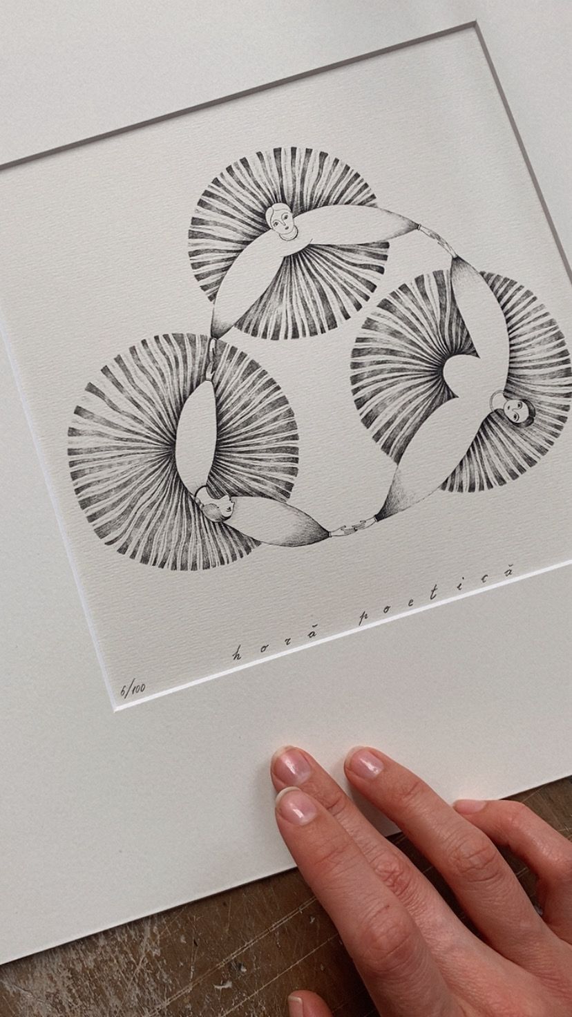 Art Print Horă Poetică