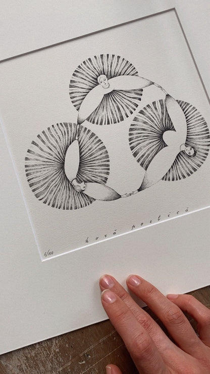 Art Print Horă Poetică