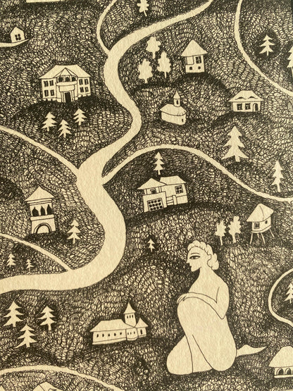 Art Print Omul sfințește locul