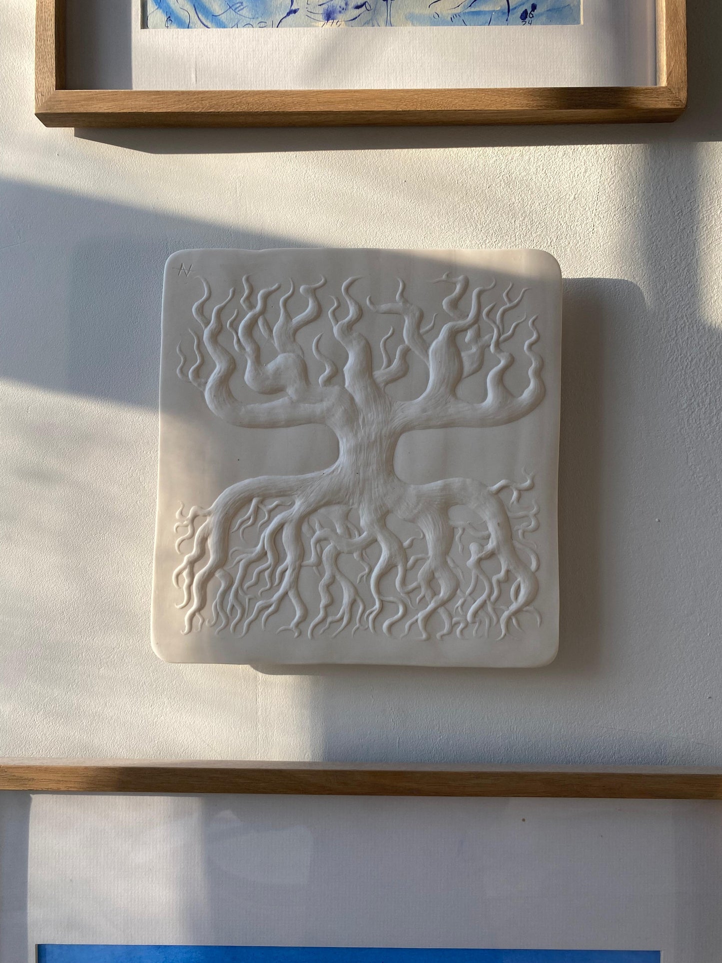 Ceramic Wall Basorelief The Tree of Life