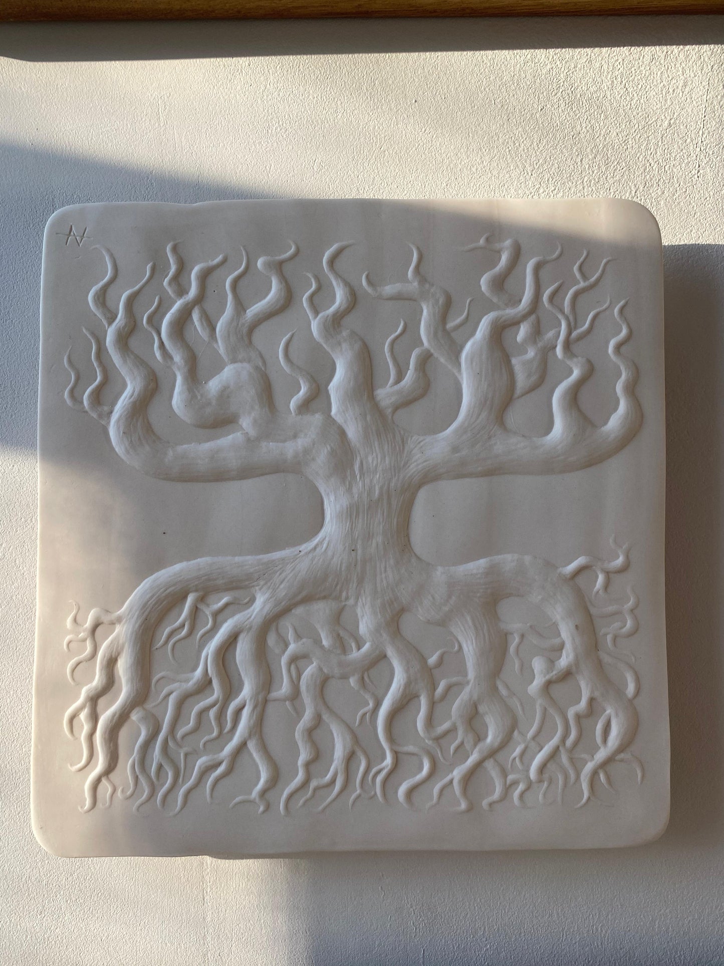 Ceramic Wall Basorelief The Tree of Life