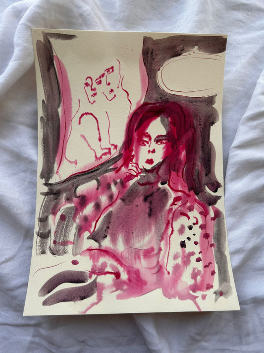 Figure in Pink