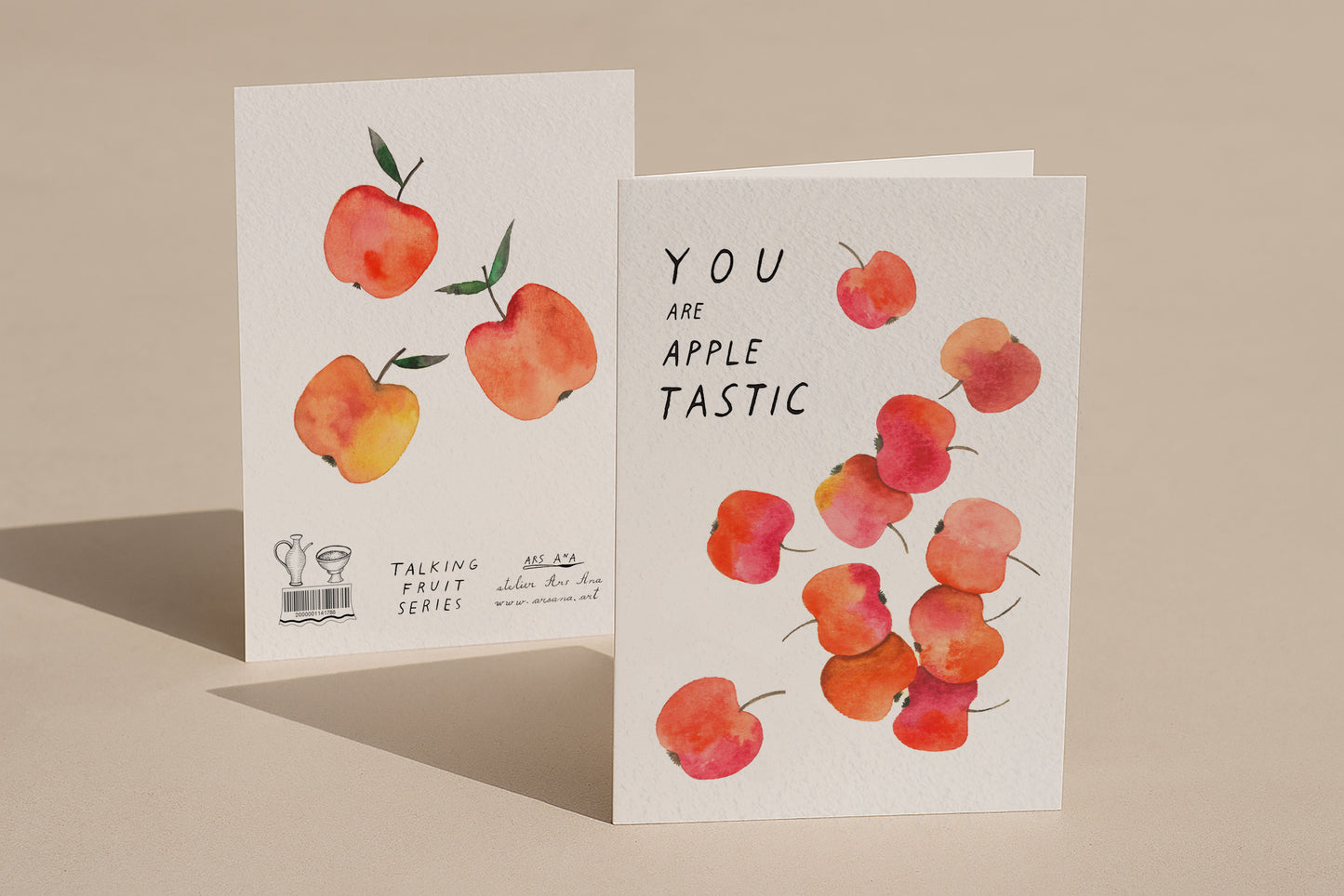 You Are Apple-tastic, A6, with Envelope
