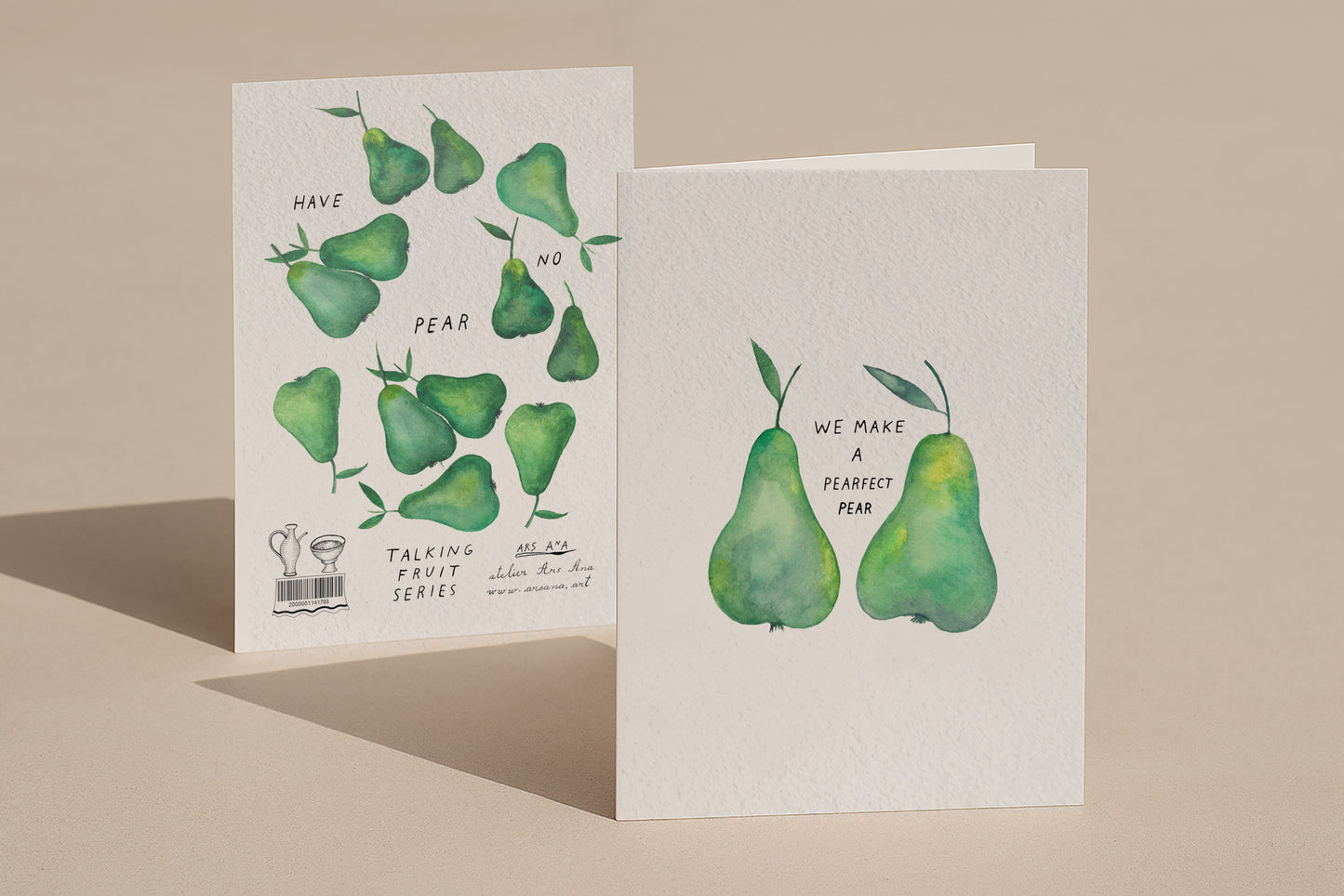 We Make a Perfect Pear, A6, with Envelope