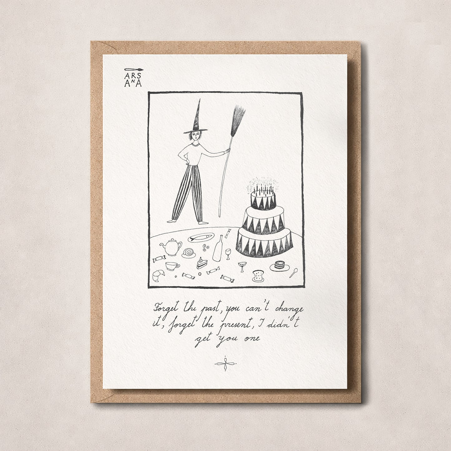 English Sayings Collection, Set of 24 Illustrated A6 Cards with Envelopes