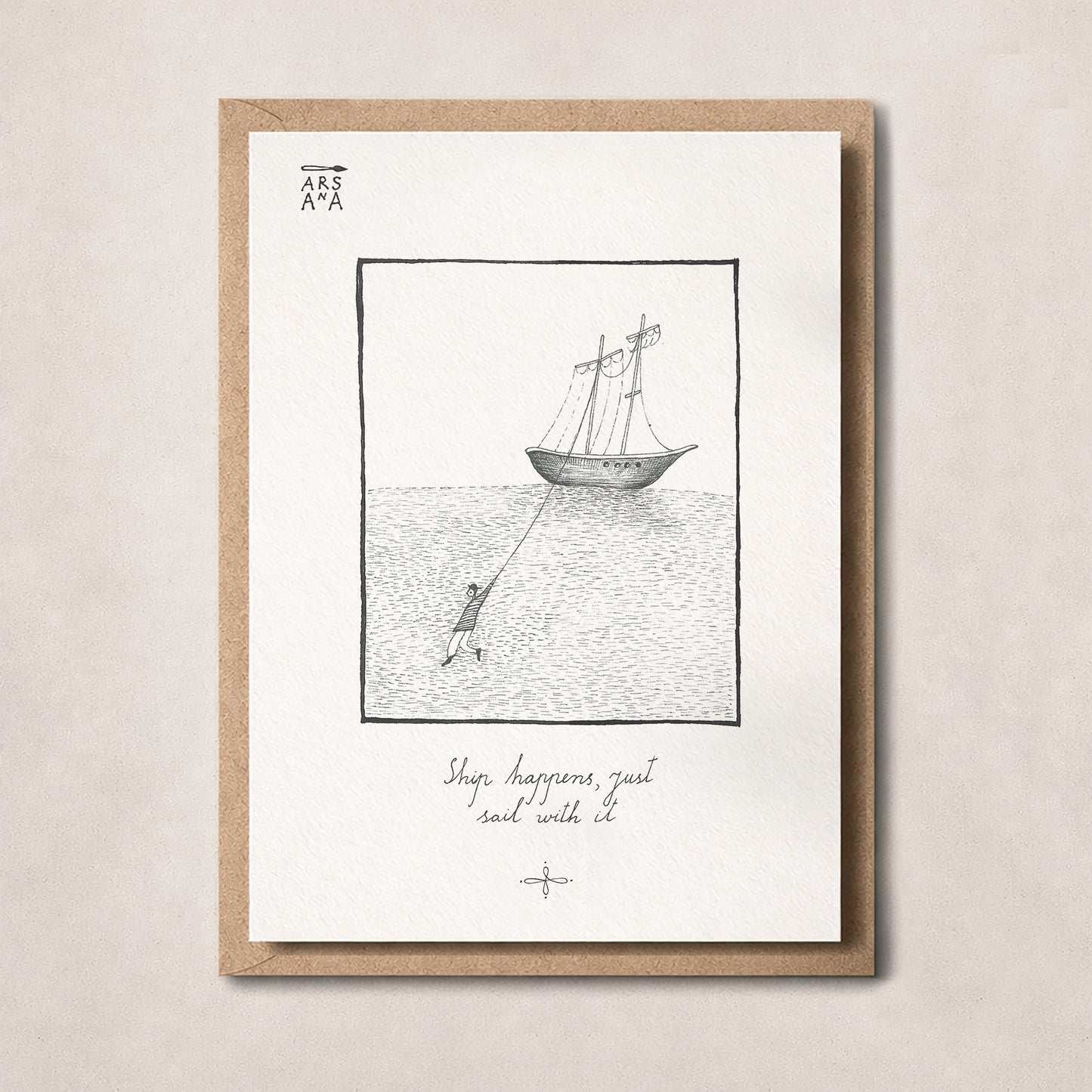 English Sayings Collection, Set of 24 Illustrated A6 Cards with Envelopes