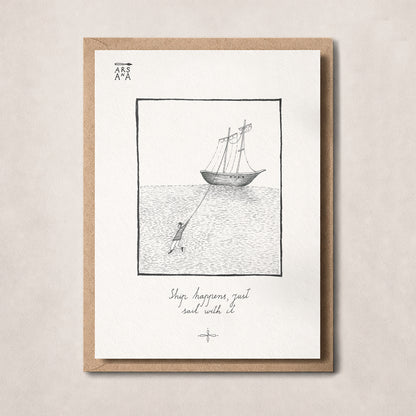 English Sayings Collection, Set of 24 Illustrated A6 Cards with Envelopes