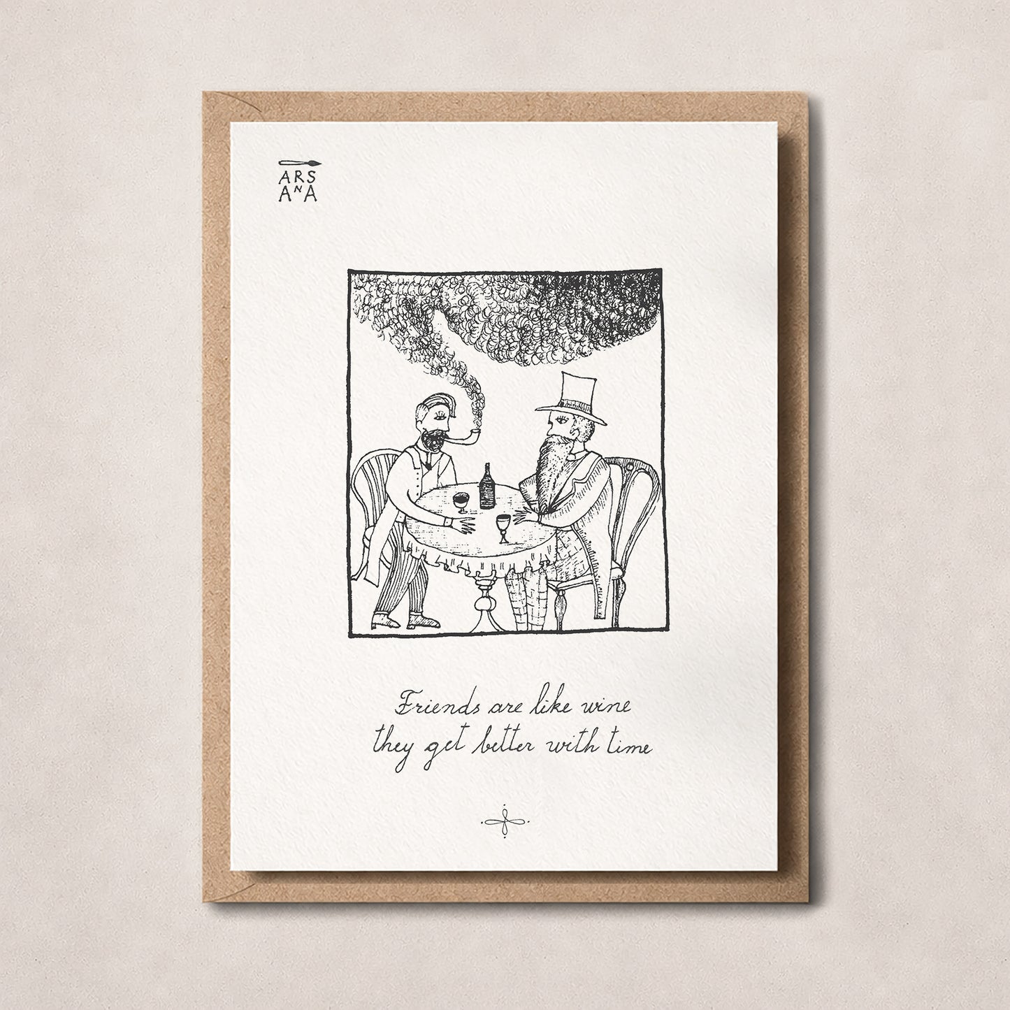English Sayings Collection, Set of 24 Illustrated A6 Cards with Envelopes