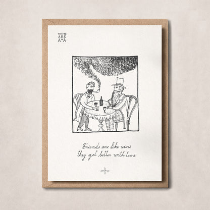 English Sayings Collection, Set of 24 Illustrated A6 Cards with Envelopes