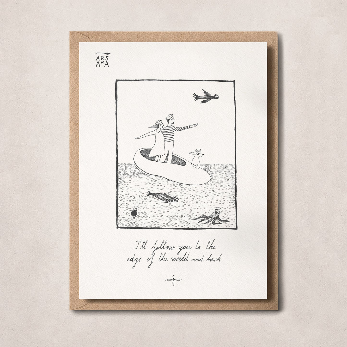 English Sayings Collection, Set of 24 Illustrated A6 Cards with Envelopes