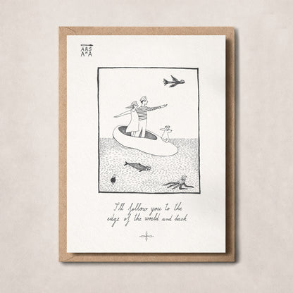 English Sayings Collection, Set of 24 Illustrated A6 Cards with Envelopes