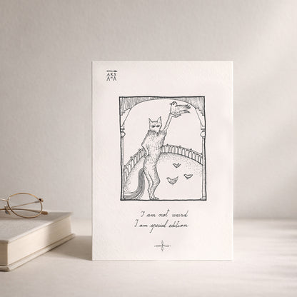 Funny & Everyday Postcard, Special Edition, A6, with Envelope