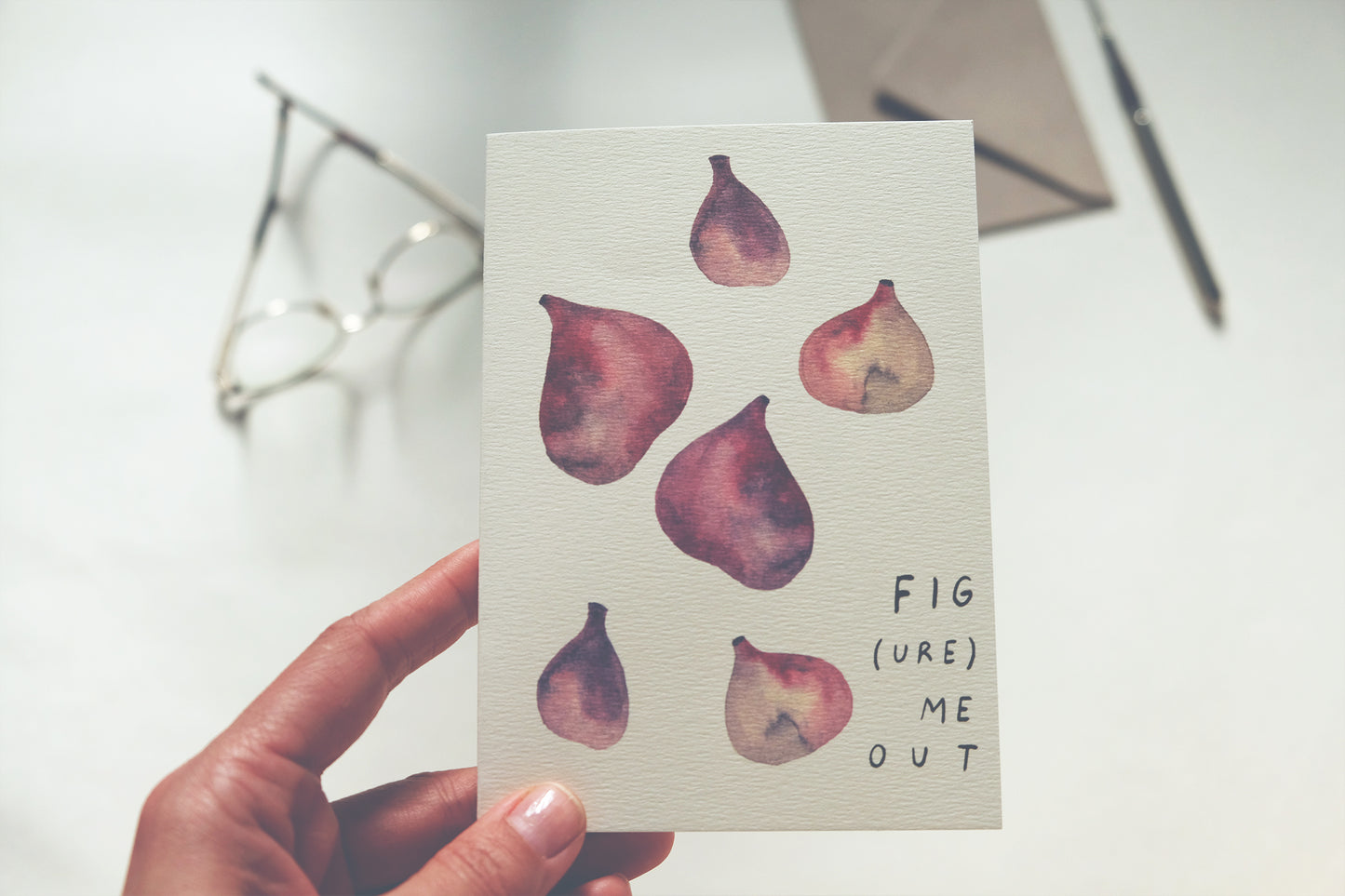 Figure Me Out, A6, with Envelope