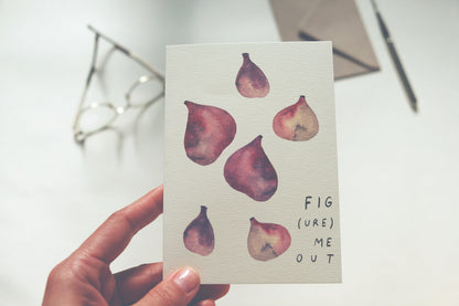 Figure Me Out, A6, with Envelope