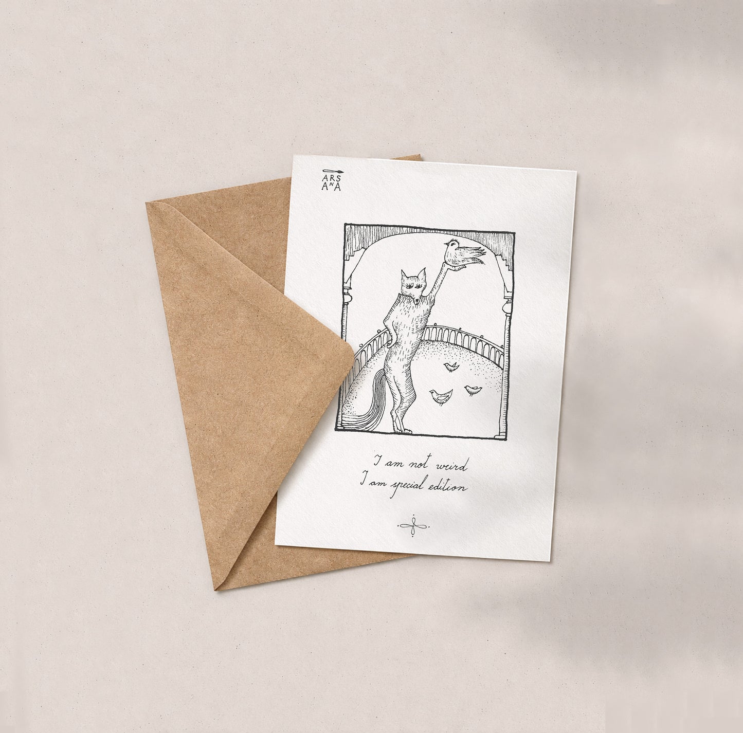 Funny & Everyday Postcard, Special Edition, A6, with Envelope