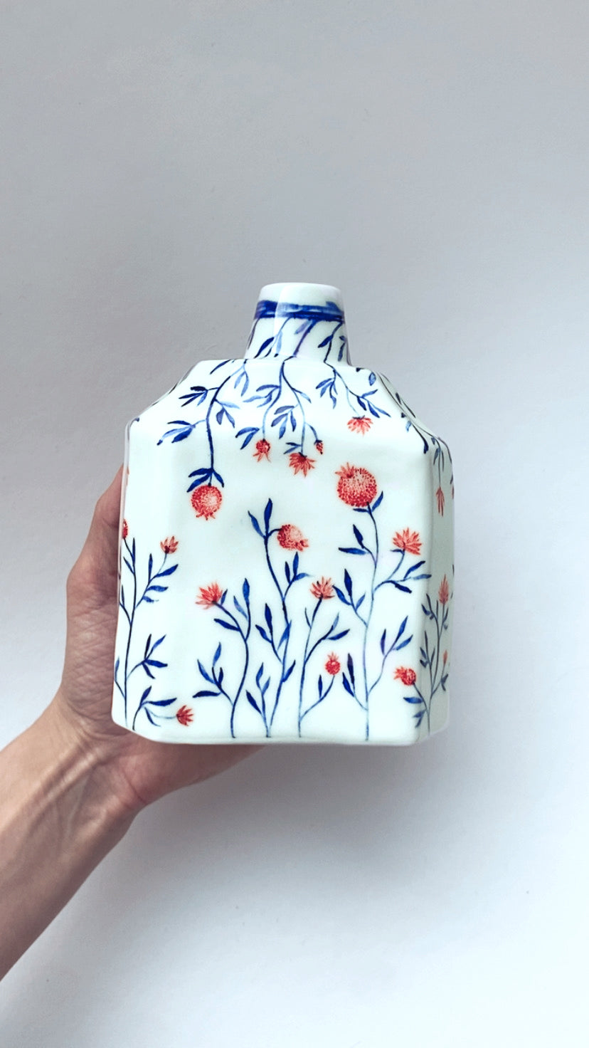 Spring Vase with Wild Flowers